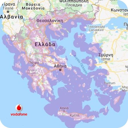 Greece Mobile Internet - Vodafone